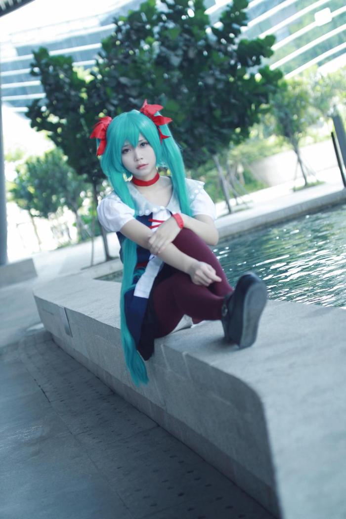 活动小丑miku cosplay