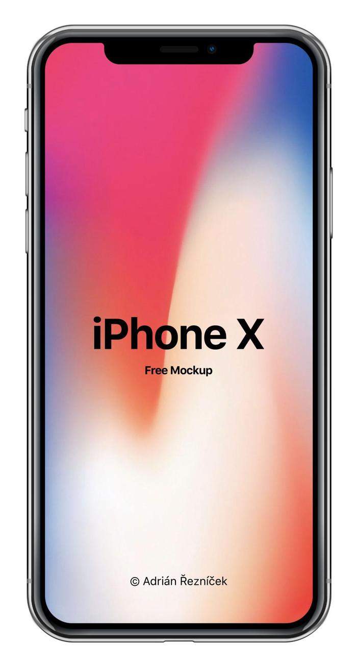 UI设计大集合最新版iPhone X 界面设计展示模板下载!