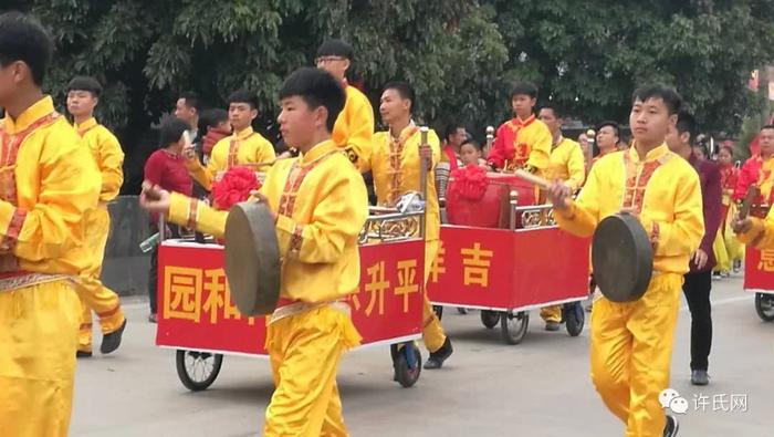 2018年广东揭阳揭东区玉湖镇浮山乡迎神游