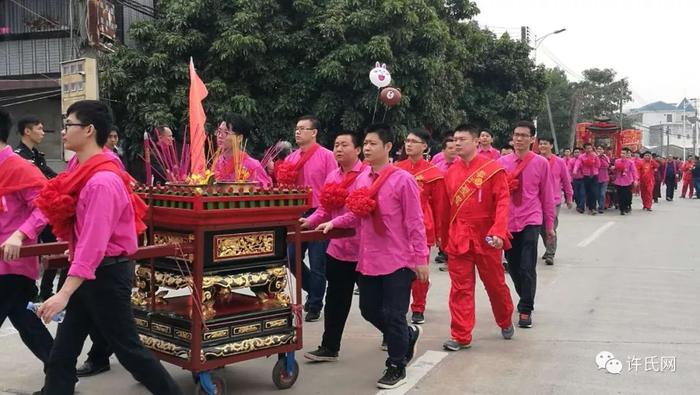 2018年广东揭阳揭东区玉湖镇浮山乡迎神游