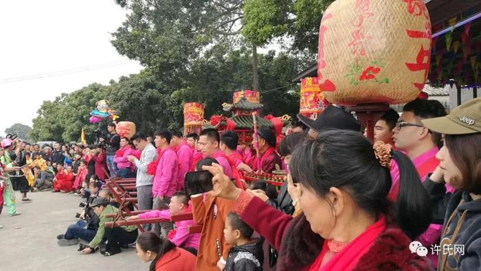 2018年广东揭阳揭东区玉湖镇浮山乡迎神游