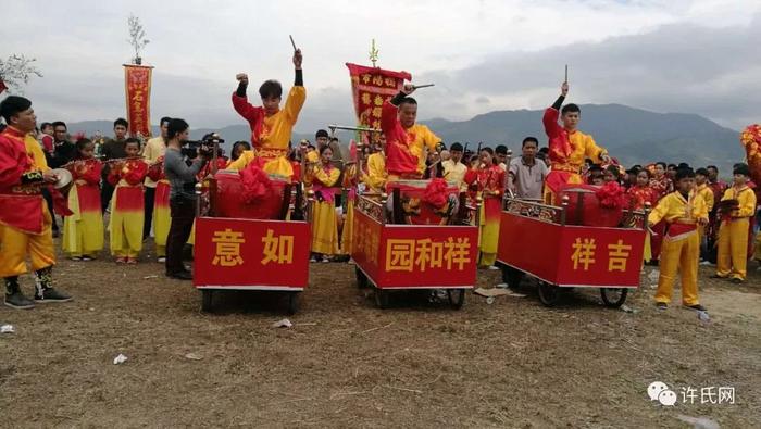 2018年广东揭阳揭东区玉湖镇浮山乡迎神游