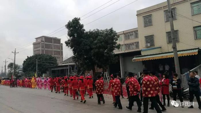 2018年广东揭阳揭东区玉湖镇浮山乡迎神游