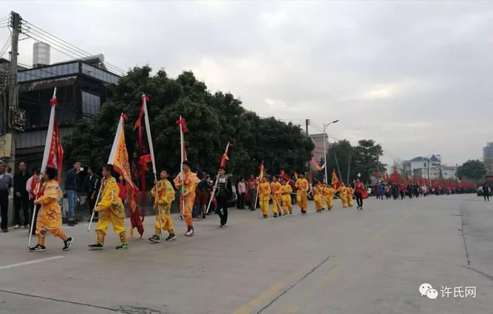 2018年广东揭阳揭东区玉湖镇浮山乡迎神游