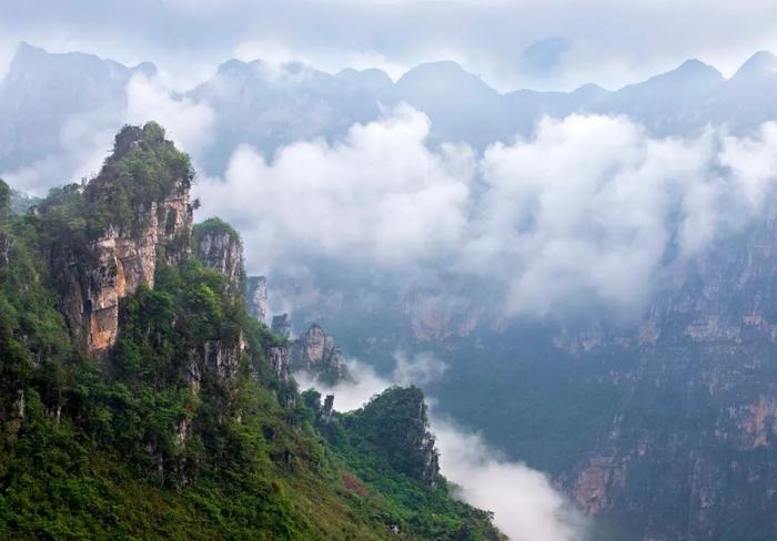 北盘江大峡谷：贵州西部旅游线上藏着的绝世好风光