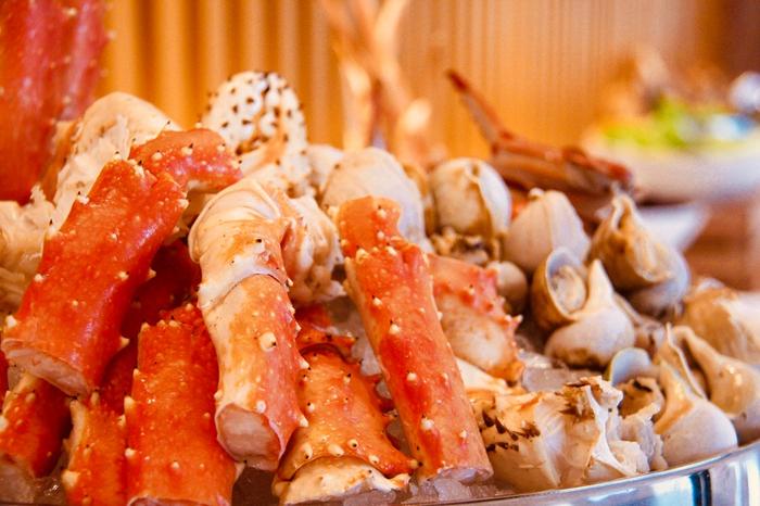 西安蓝海风万怡酒店“万荟轩”餐厅海鲜自助盛宴！