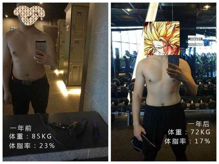 健身小白历时5年，从大叔变身型男！