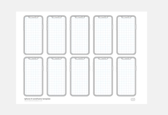 UI设计大集合最新版iPhone X 界面设计展示模板下载!