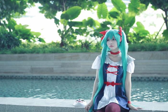 活动小丑miku cosplay