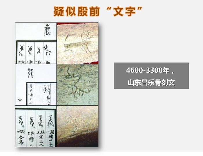 盘点比甲骨文更早的“文字”——推翻殷商前中国无文字论！