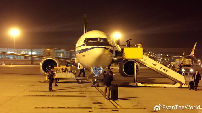 国航波音B737 MAX 8客机经济舱简约体验