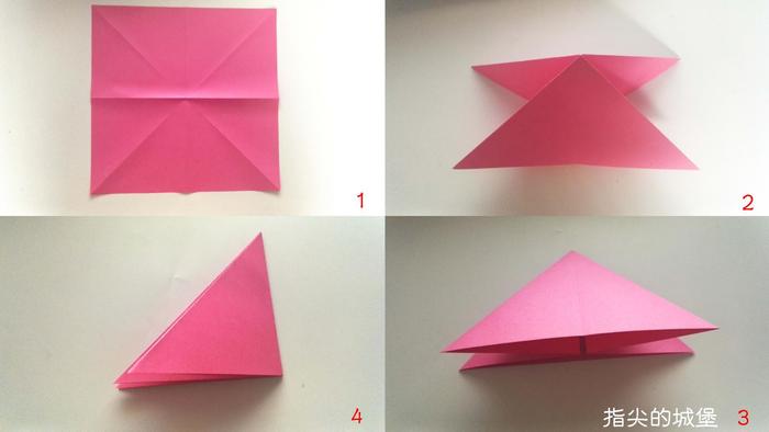 教大家做三款简单的剪纸, 立体剪纸和窗花剪纸, 图解教程