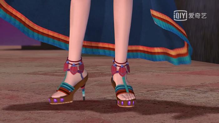 《精灵梦叶罗丽》中最漂亮的五双鞋子，我最喜欢第三双，你呢？