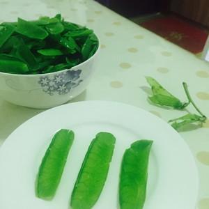 好吃得不要不要的清炒豌豆荚