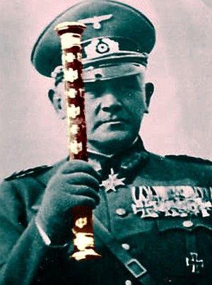 纳粹德国陆军元帅权杖，凛凛犹在