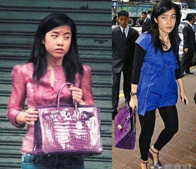 看完香港女首富甘比今昔照片对比, 差别太大, 网友: 有钱改变面相