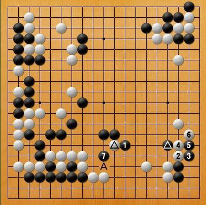 AlphaGo Lee对Zero第18局：攻防一体的绝好点