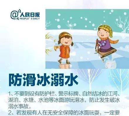 人民日报：这28条寒假中小学生安全提示，老师请转给家长！