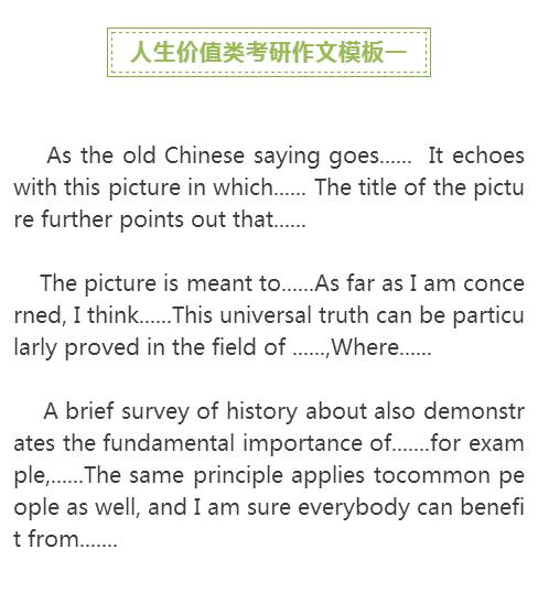 考研英语，大作文模板大全！3分钟快速涨分20+