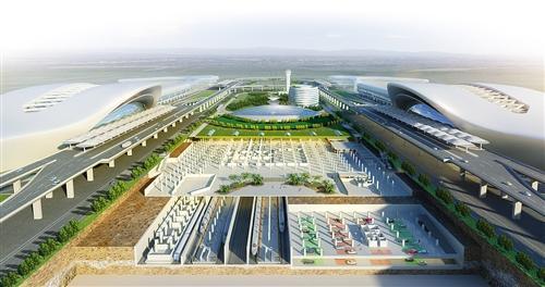 南宁国际空港综合交通枢纽项目启动 2021年将建成