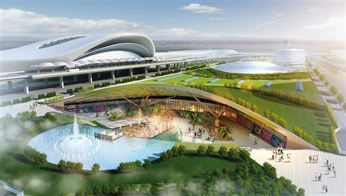 南宁国际空港综合交通枢纽项目启动 2021年将建成