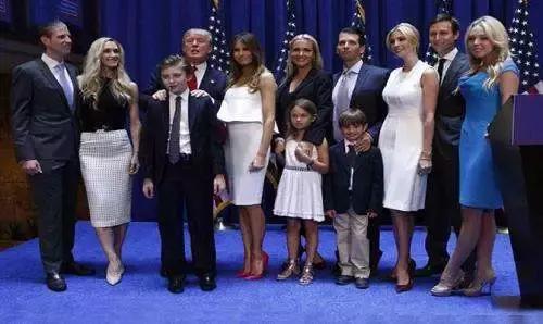 两任美国总统，四任妻子，七个子女