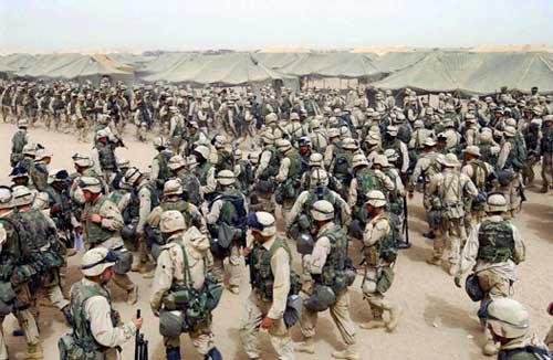 功成伊拉克 空地一体化 信息化和传统部队结合：美军的联合作战