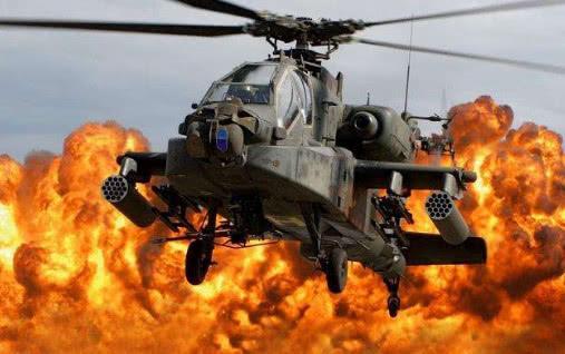 美国阿帕奇攻击直升机究竟有多强悍？被火炮命中仍可以飞行