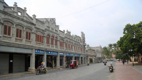 古城镇建筑—文南老街，一座具有历史沧桑感的“南洋风情街”~