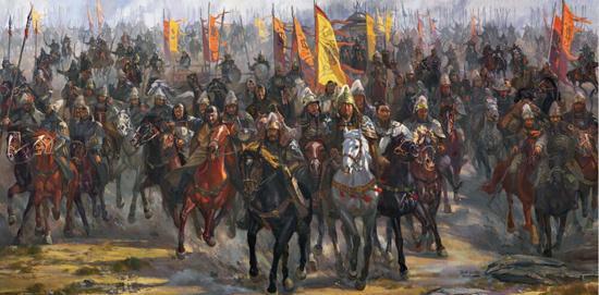 蒙古帝国征服俄罗斯的迦勒迦河之战