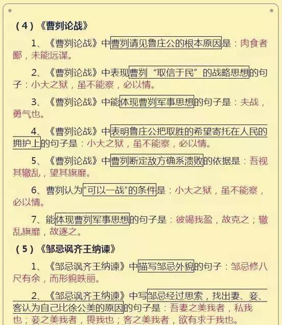 如果孩子正在上初中，这份语文资料请务必珍藏！中考不低于120+！