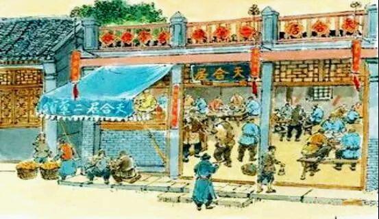 民国时期，看看北京老百姓下馆子