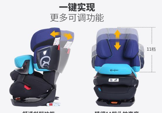 德国CYBEX Pallas 2 fix高速儿童安全座椅开箱体验