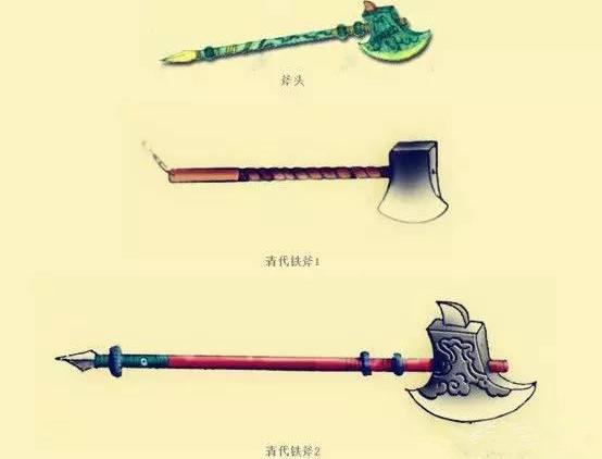 中国古代冷兵器：斧