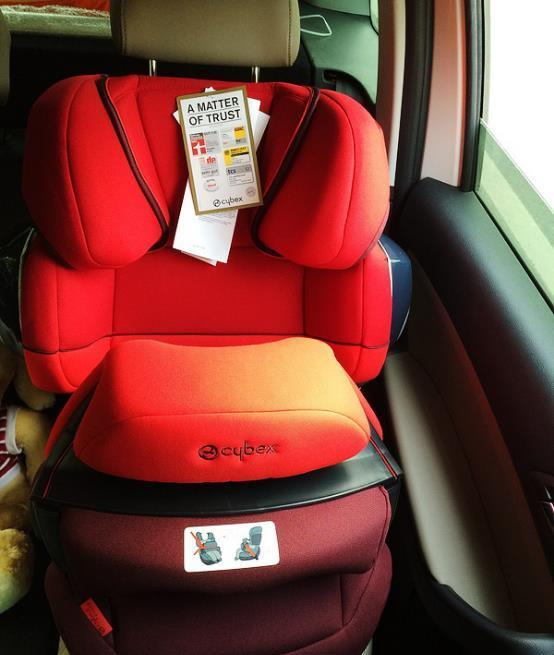 德国CYBEX Pallas 2 fix高速儿童安全座椅开箱体验