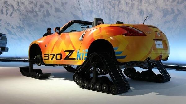 日产370Zki概念车型正式发布 专为雪地行驶