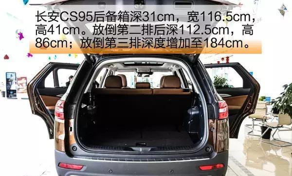 长安CS95成都到店实拍 用实力说明一切