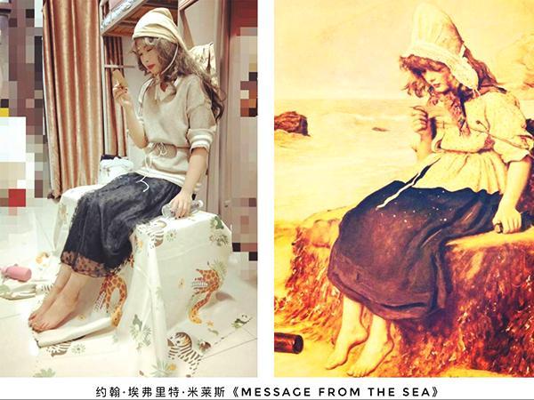 大学生摆拍世界名画人物，蒙娜丽莎太辣眼睛，网友：不尊重作者