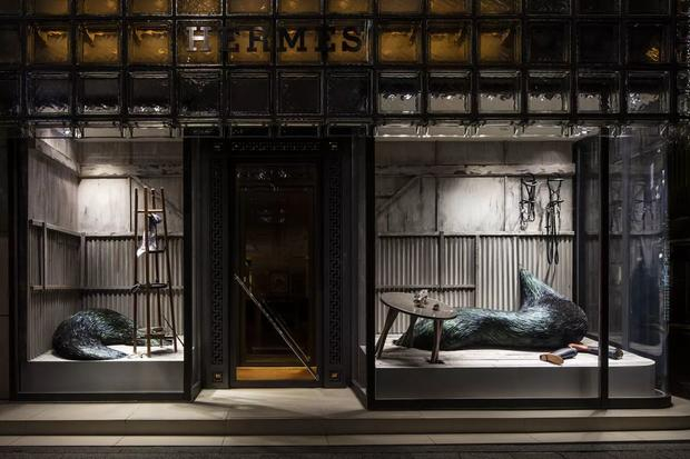 原研哉、深泽直人、佐藤大爱马仕橱窗100期,都是顶尖艺术品!