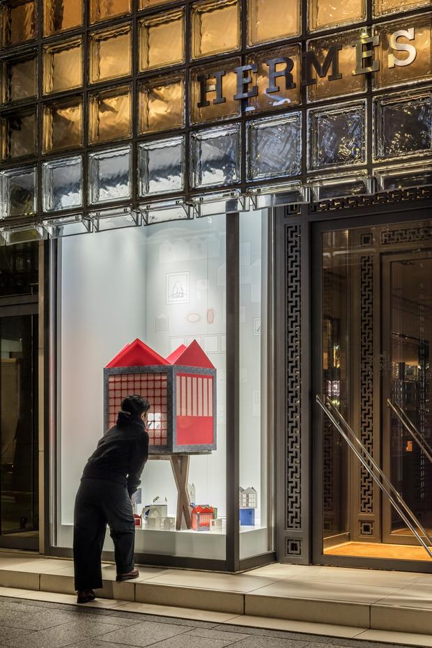 原研哉、深泽直人、佐藤大爱马仕橱窗100期，都是顶尖艺术品！