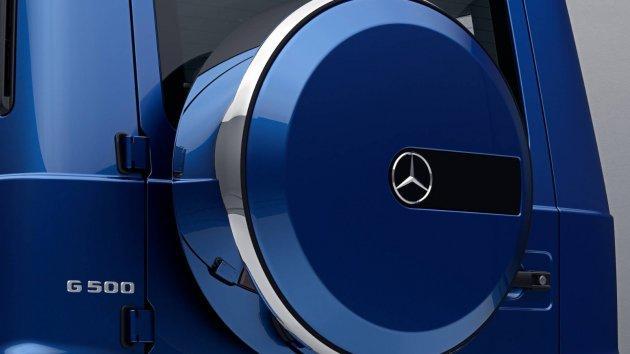 奔驰发布G级新套件版车型 采用蓝色涂装