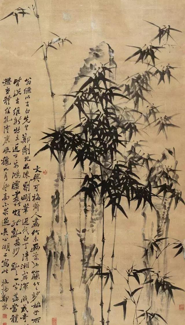 中国画：20幅，郑板桥画竹子，蓬荜生辉！