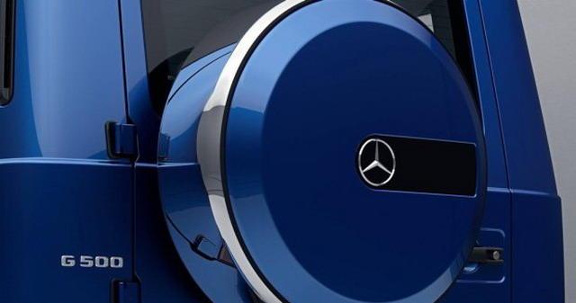 全新G级新套件版车型官图 蓝色涂装加身