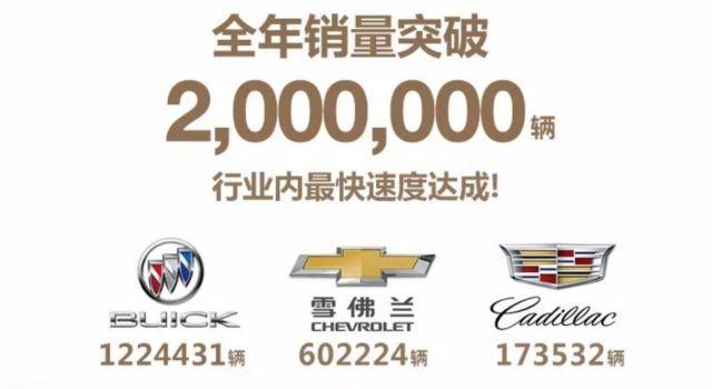 凯迪拉克带头冲锋，上汽通用2017年销量突破200万辆！