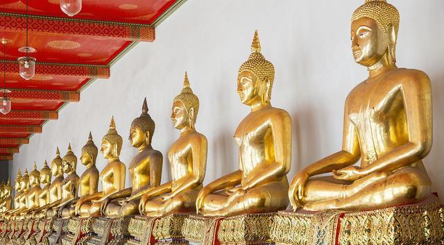 泰国旅游 曼谷历史最悠久和最大的寺庙 卧佛寺(Wat Pho)