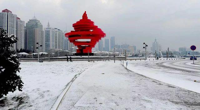 那些年青岛下过的大雪，青岛人的独家雪天记忆