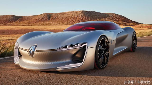 被誉为世界最美的概念车——纯电动自动驾驶GT概念车雷诺Trezo