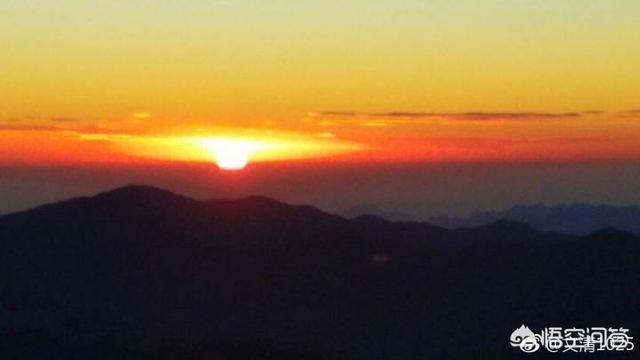 忻州看日出的地方 五台山东台顶你去过吗