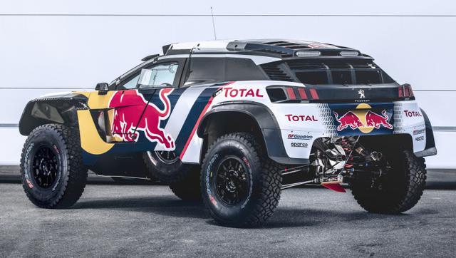 全新标致Peugeot 3008 DKR Maxi赛车，将征战2018达喀尔拉力赛