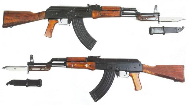 AK47、AKM、56式冲锋枪的特点，不要再傻傻的分不清楚了！